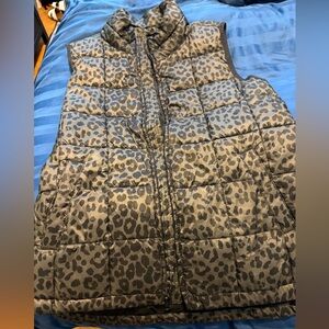 GAP Kids Animal Print Puffer Vest